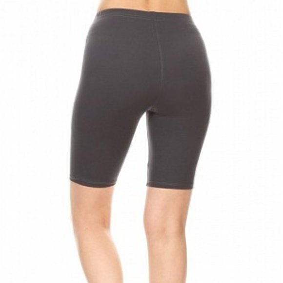 Black Biker Shorts - Picture 3 of 3